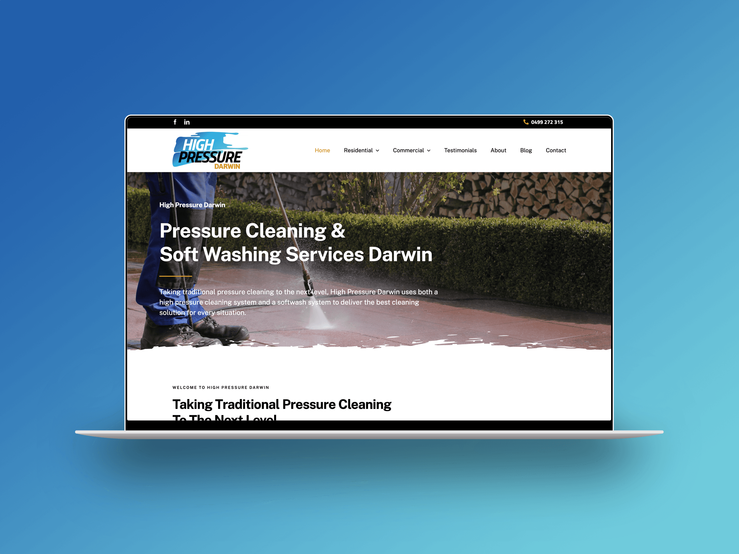 High Pressure Darwin - Portfolio Project